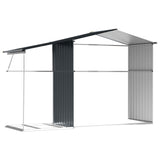 Garden Shed Anthracite 277x192.5x179 cm Galvanised Steel 3188292