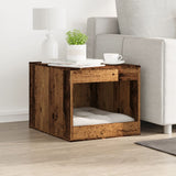 Cat Litter Box Enclosure Old Wood 47x59x42 cm Engineered Wood 857767