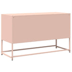 ZNTS TV Cabinet Pink 100.5x39x60.5 cm Cold-rolled Steel 853339