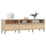 TV Cabinet Sonoma Oak 150x30x44.5 cm Engineered Wood 831295