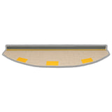 Self-adhesive Stair Mats 15 pcs 80 x 24.5 x 3.5 cm Light Grey 42038648