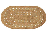 Area Rugs Natural 100 x 152 cm Jute 42010810