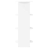 Side Cabinet White 40 x 40 x 100 cm Engineered Wood 899843