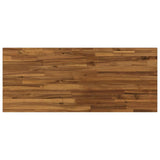 Rectangular Table Top 130 x 40 x 3.5 cm Rectangular Natural 938216