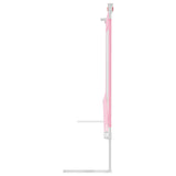 Toddler Safety Bed Rail Pink 180x25 cm Fabric 10204