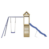 Outdoor Playset Impregnated Wood Pine 3279165