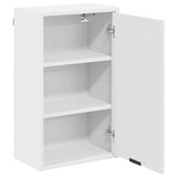 Bathroom Cabinet White 39 x 23.5 x 65 cm Engineered wood, Metal 883384