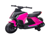 6V Kids Electric Motorbike Ride On Toy w/ Music Headlights Safety Training Wheels for Girls Boy 2-4 T3398P348288