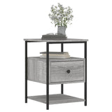 Bedside Cabinets 2 pcs Grey Sonoma 40x42x56 cm Engineered Wood 826030