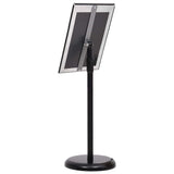 Poster Stands 2 pcs Black 45 x 32.7 x 108 cm Aluminium 3385631