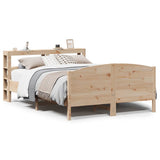 Bed Frame without Mattress 140x200 cm Solid Wood Pine 3306225