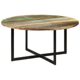 ZNTS Dining Table 150x75 cm Solid Wood Reclaimed 337074