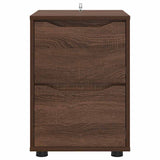 Storage Cabinet Brown Oak 40 x 48 x 57 cm Engineered Wood 888844