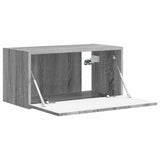 TV Wall Cabinet Grey Sonoma 60 x 31 x 29.5 cm Engineered Wood 892201