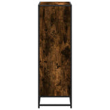 Book Cabinet Smoked Oak 60x35x107.5 cm Engineered Wood 849116