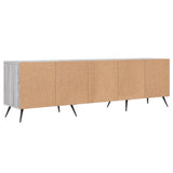 TV Cabinet Grey Sonoma 150x30x44.5 cm Engineered Wood 831258