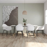 Dining Chairs 6 pcs White PP 3082356
