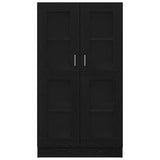 Book Cabinet Black Oak 82.5 x 30.5 x 150 cm Engineered Wood 3329276