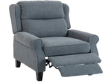 Recliner Armchair with Extended Leg Rest - Grey T3398P424906