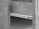 Coffee Table Concrete Grey 49 x 50 x 37 cm Engineered Wood 895428