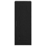 Wall Mounted Cabinet Black Oak 34.5 x 34 x 90 cm 882438