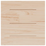 Table Top White 60x60x2.5 cm Solid Wood Pine Square 824381
