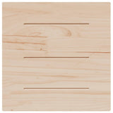 Table Top White 60x60x2.5 cm Solid Wood Pine Square 824381