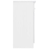 Sideboard ALTA White 112x35x73 cm Solid Wood Pine 353938