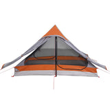 Camping Tent 2-Person Grey Waterproof 4009436