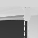 Roller Blind Blackout Black 160x230 cm Fabric Width 156.6 cm 4010958
