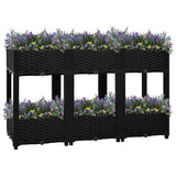 Raised Bed 120x40x71 cm Polypropylene 316536