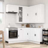 Kitchen Unit PORTO 8 pcs White Engineered Wood 3438421