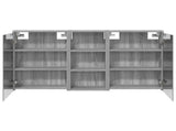 Bathroom Cabinet Set 3 pcs 116 x 16 x 62.5 cm Engineered wood 3403813