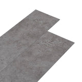 PVC Flooring Planks 5.02 m 2 mm Self-adhesive Concrete Grey 146598