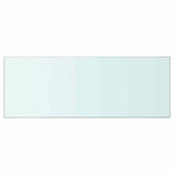 Shelves 2 pcs Panel Glass Clear 80x30 cm 3051576