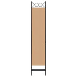 6-Panel Room Divider Beige 240 x 200 cm Fabric 42039202