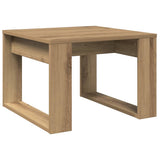 Side Table Artisan Oak 50x50x35 cm Engineered Wood 856689