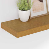Wall Shelf 4 pcs Beige 50 x 23.5 x 3.8 cm Engineered Wood 42019988