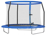 8ft Trampoline with Safety Enclosure Net, Steel Frame Outdoor Trampoline, with Edge, Safety Cover T3398P349143