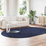 Shaggy Rug High Pile NAVARRA Navy 300x200 cm Polyester 4102939