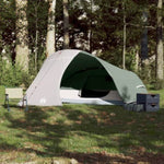 ZNTS Camping Tent Dome 4-Person Green Waterproof 94727