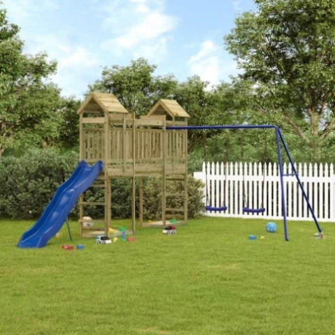 ZNTS Outdoor Playset Impregnated Wood Pine 3156957