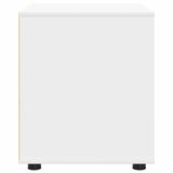 Storage Cabinet 60 x 48 x 57 cm Engineered Wood White 888827