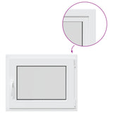 Basement Window RISOR 65 x 50 cm PVC and Glass 42047892