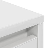 Highboard White 29,5x34x119,5 cm Engineered Wood 861652