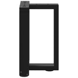 Coffee Table Legs T-Shaped 2 pcs Black 38x25x cm Steel 4013024