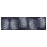 Kitchen Rug Blue Shade 300 x 60 cm 100% Polyamide Washable 42045757