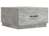 Coffee Table Concrete Grey 49 x 50 x 37 cm Engineered Wood 895428