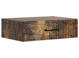 Wall-Mounted Bedside Cabinet 2 pcs Smoked Oak 49 x 34.5 x 20 cm 898626