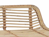 Bar Stool 2 pcs Natural 44 x 45 x 76 cm Rattan and Steel 42033202